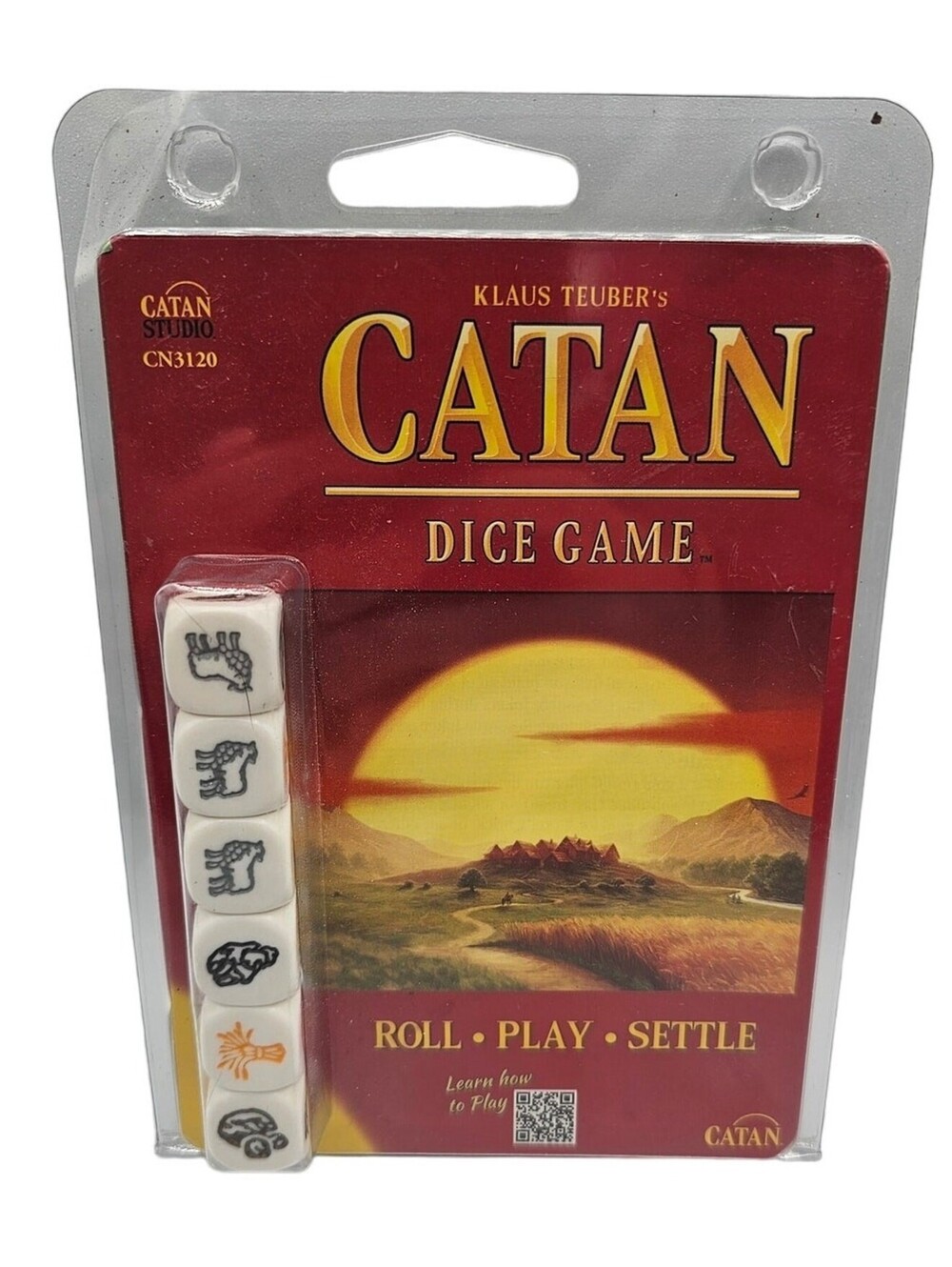 NEW, SEALED Catan Dice Game by Klaus Teuber - Clamshell Edition CN3120